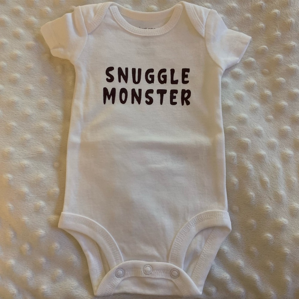 Snuggle Monster Onesie | Newborn